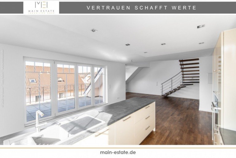 Titelbild Neu-Isenburg Maisonettewohnung Exklusiver Wohntraum - Moderne 4-Zimmer-Maisonette-Wohnung mit erstklassiger Ausstattung