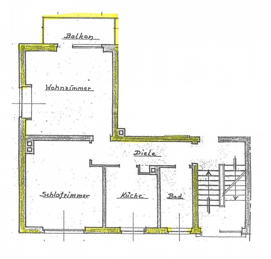 Grundriss Etagenwohnung Frankfurt am Main