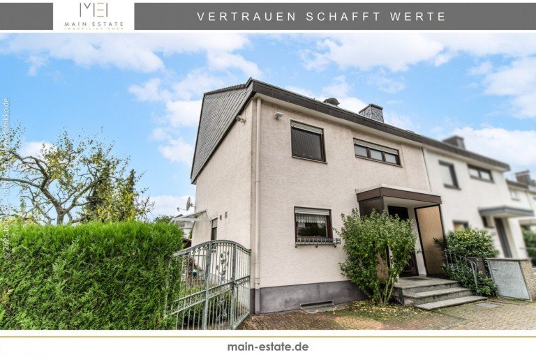 Hausansicht Heusenstamm Reihenendhaus Charmantes Reihenendhaus mit Garten - Ihr neues Zuhause zum Wohlf�hlen