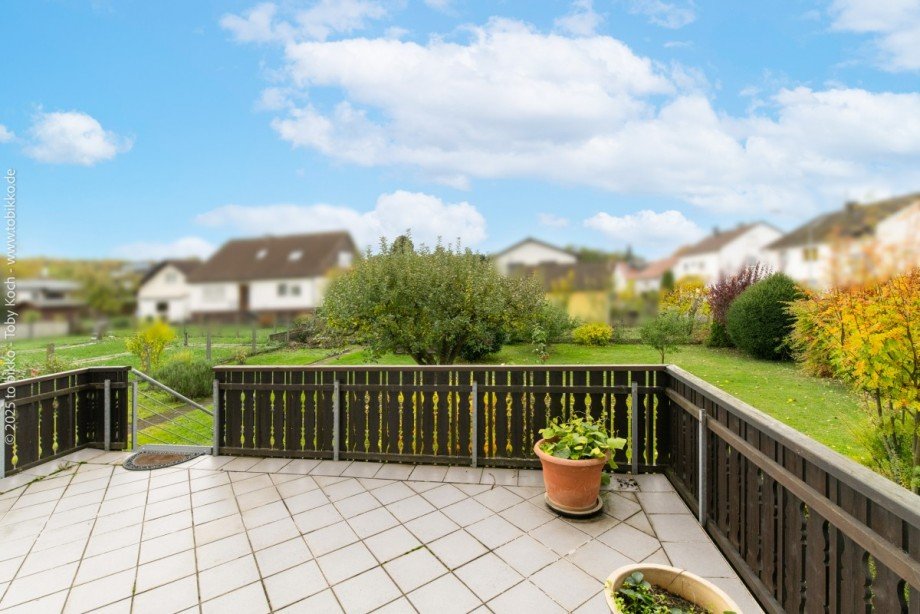 Terrasse EG Zweifamilienhaus Florstadt