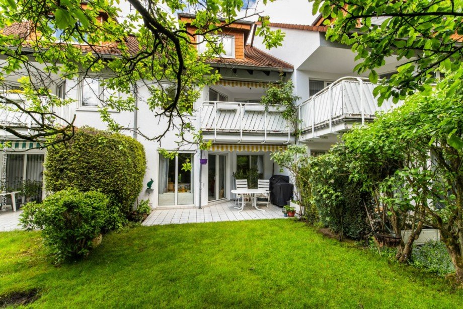 Gartenansicht mit Garten Reihenhaus Neu-Isenburg