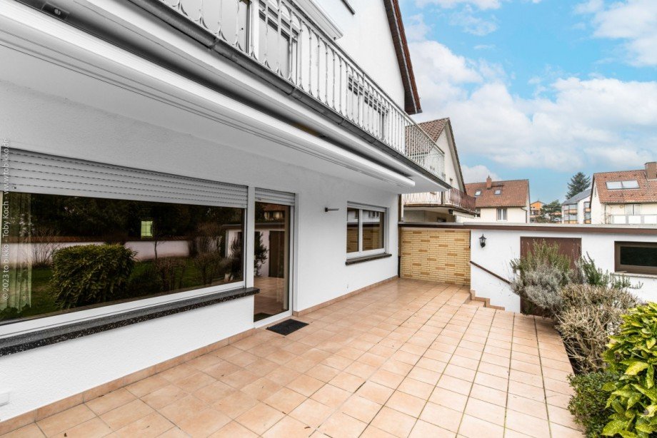 Terrasse EG Mehrfamilienhaus Neu-Isenburg