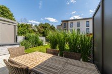 Terrasse Garten Willkommen im Traumhaus der Moderne - Entdecken Sie das stilvolle Reihenmittelhaus im Neubaugebiet