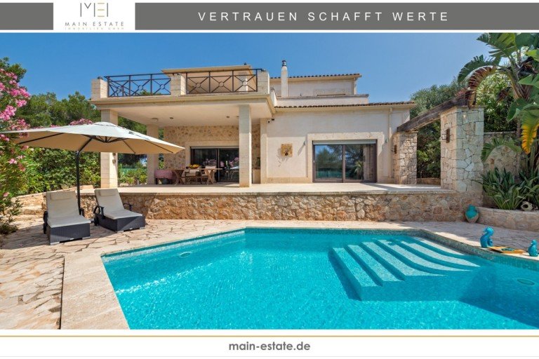 Titelbild Sa R�pita Villa PROVISIONSFREI F�R DEN K�UFER: Luxus und Privatsph�re in Sa Vinyola - Moderne Villa nahe Sa R�pita