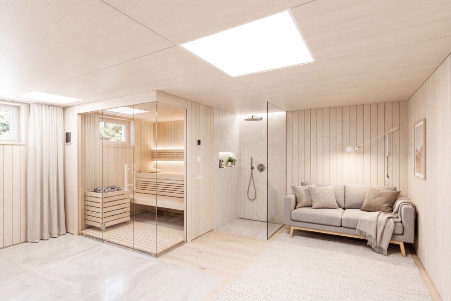 Wellness - Virtual Staging Villa Neu-Isenburg