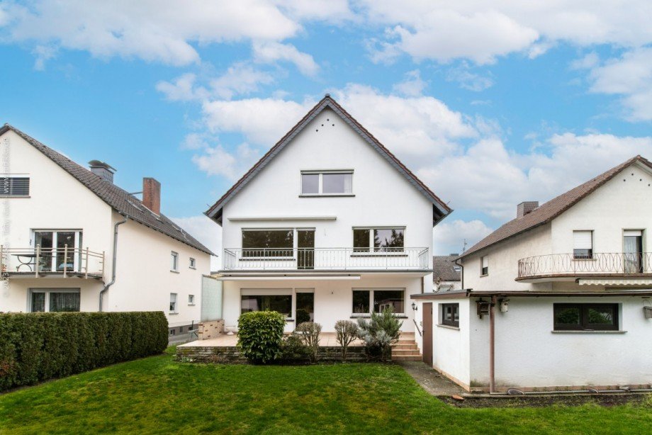 Gartenansicht Mehrfamilienhaus Neu-Isenburg