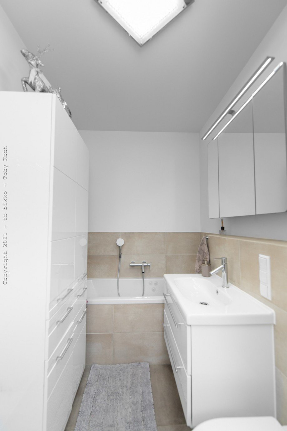 Badezimmer Terrassenwohnung Neu-Isenburg