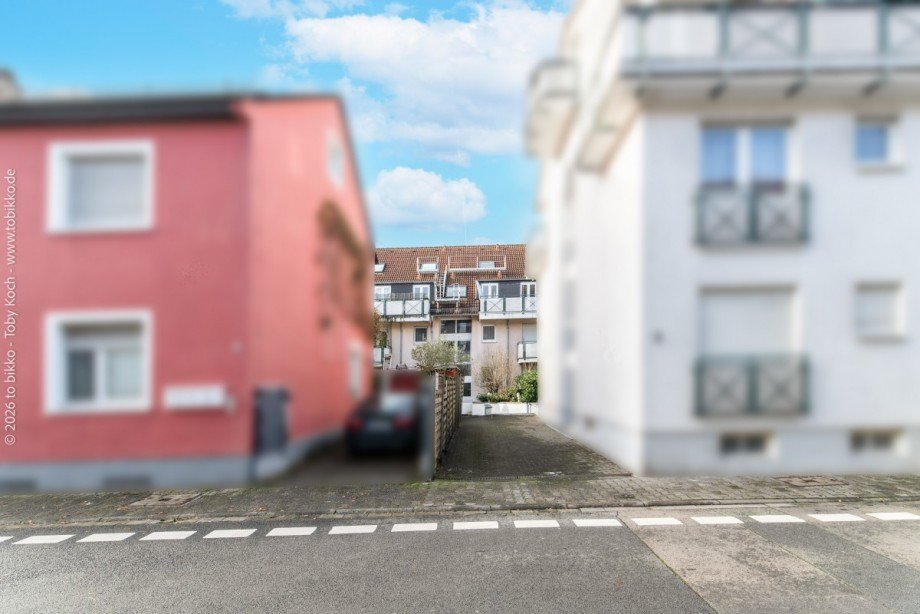 Stra�enansicht Maisonettewohnung Neu-Isenburg