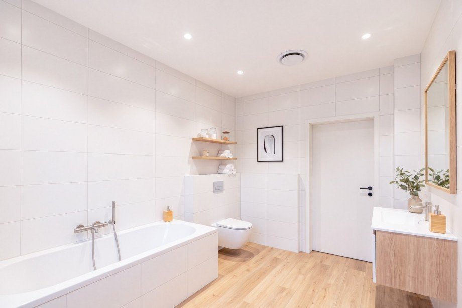 Badezimmer EG - Virtual Staging Option A Villa Neu-Isenburg