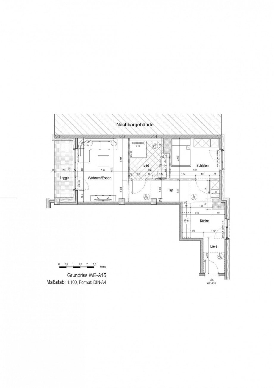 Grundriss Etagenwohnung Frankfurt am Main