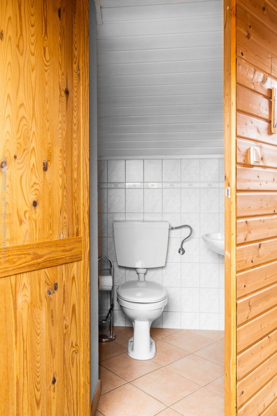 WC im Dachgeschoss Reihenmittelhaus Dreieich