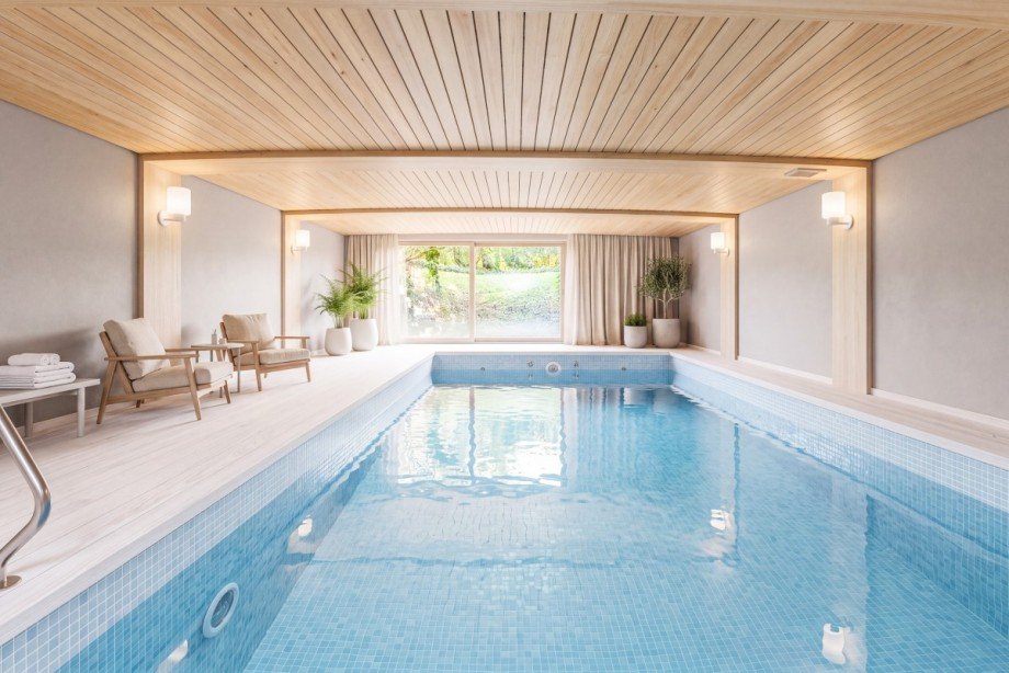 Swimmingpool - Virtual Staging Villa Neu-Isenburg