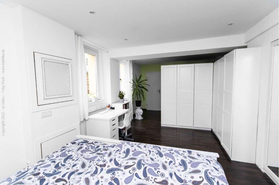 Schlafzimmer EG - Hinterhaus Einfamilienhaus Neu-Isenburg