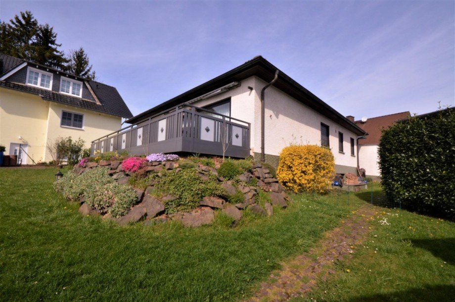 R�ckansicht Bungalow Gr�ndau