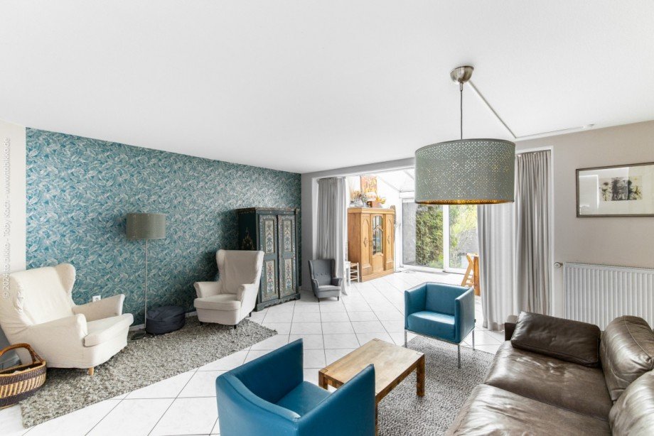 Wohnzimmer Reihenendhaus Neu-Isenburg