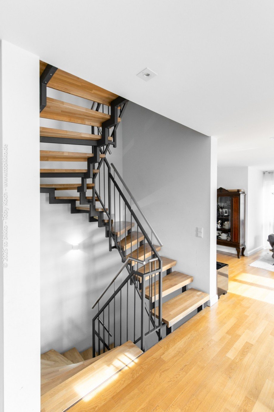 Treppe Erdgeschoss Doppelhaush�lfte Neu-Isenburg