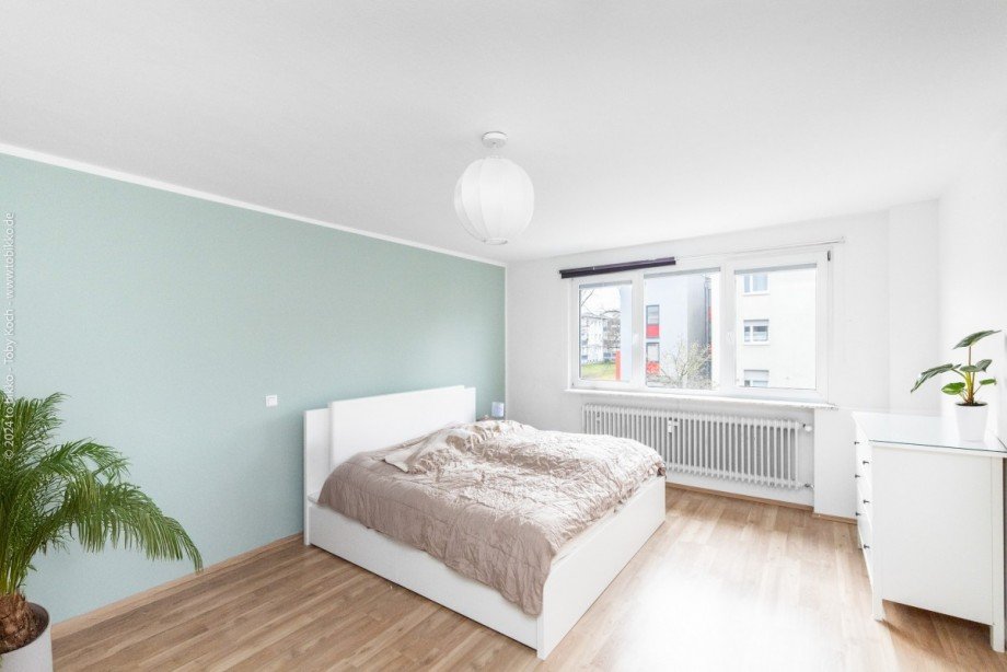 Beispielansicht Schlafzimmer Etagenwohnung Neu-Isenburg