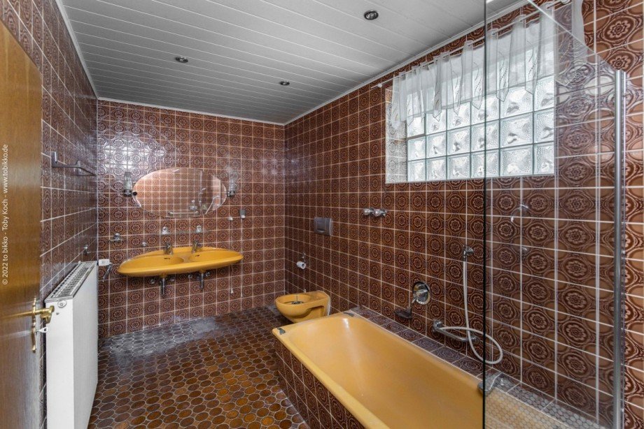 Badezimmer Zweifamilienhaus Pohlheim