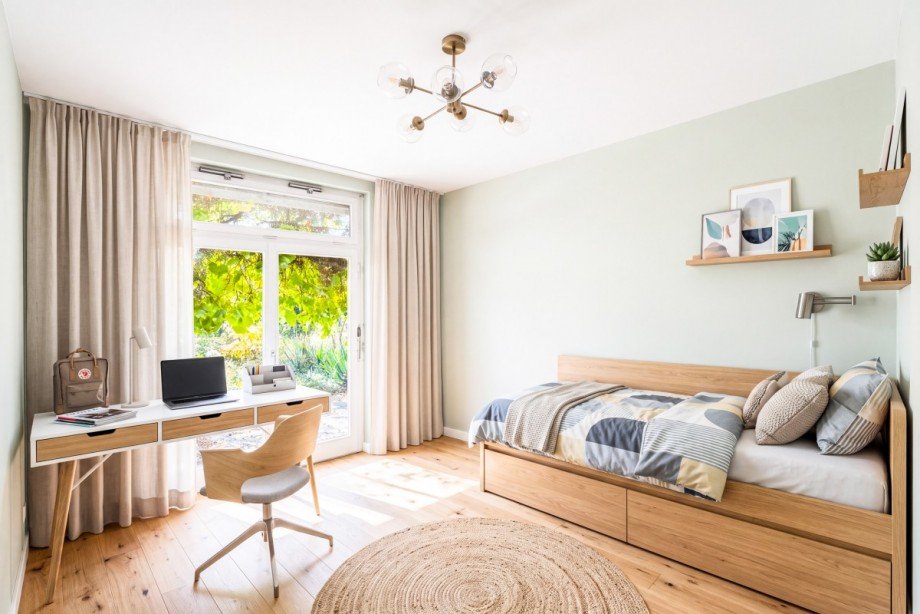 Jugendzimmer - Virtual Staging Villa Neu-Isenburg