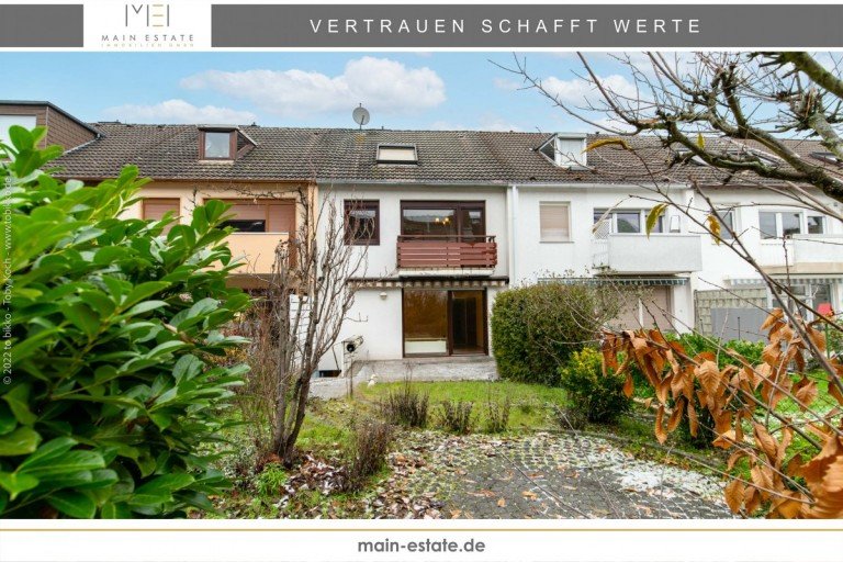 Au�enansicht Reihenmittelhaus Neu-Isenburg Reihenmittelhaus Reihenmittelhaus mit 124,35 m� Fl�che in Neu-Isenburg Buchenbusch