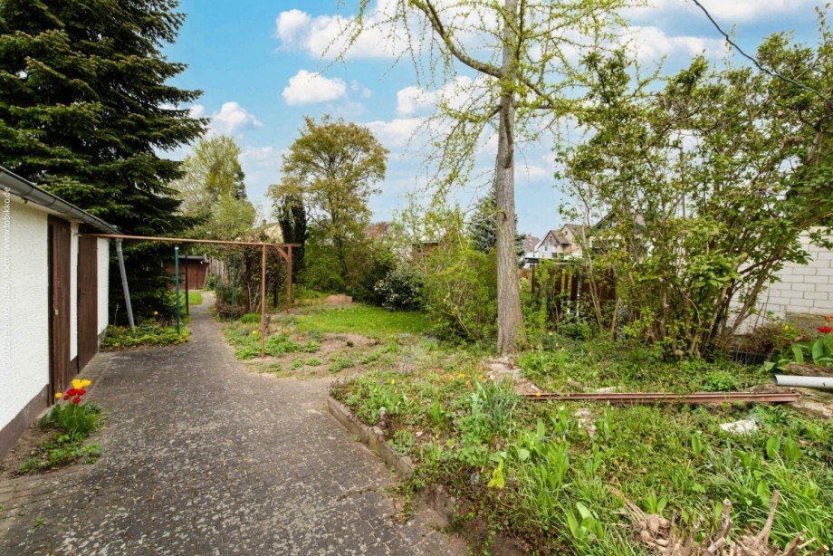 Blick in den Garten Einfamilienhaus M�rfelden-Walldorf
