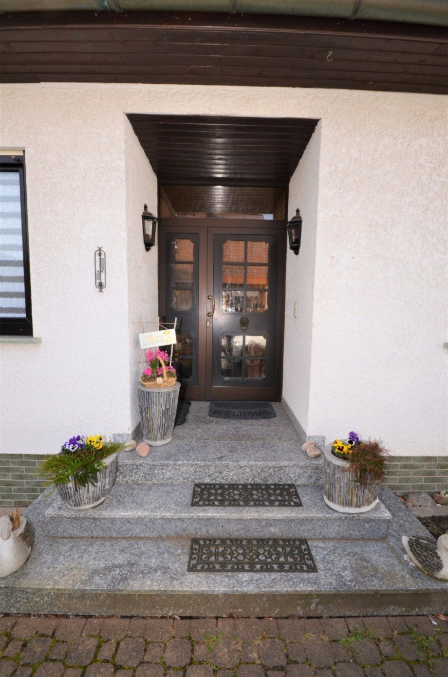 Eingangsbereich Bungalow Gr�ndau