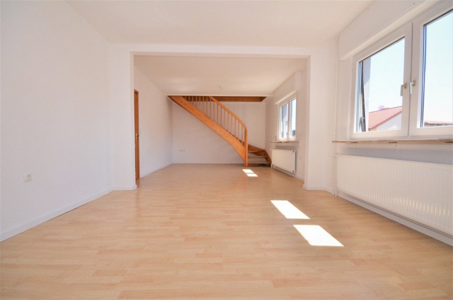 Wohn- und Esszimmer Maisonettewohnung R�dermark