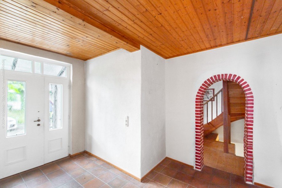 Hauseingang Doppelhaush�lfte Neu-Isenburg