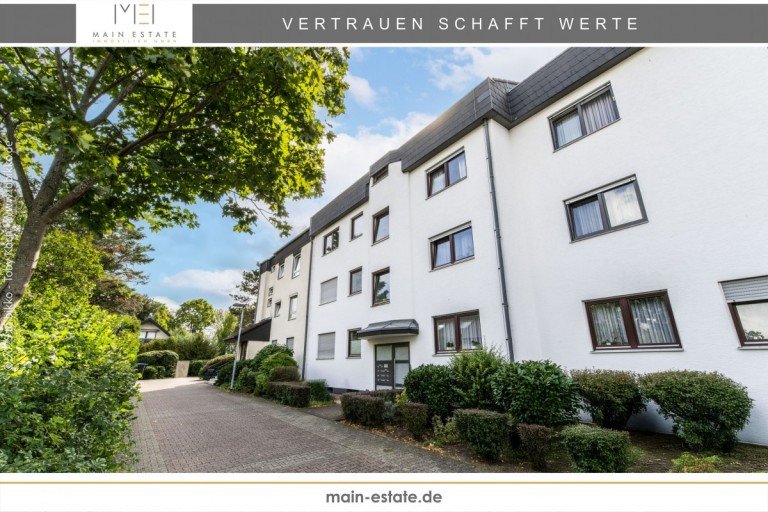 Titelbild Neu-Isenburg Etagenwohnung Charmante 2-Zimmer-Etagenwohnung mit Balkon und Carport in Neu-Isenburg