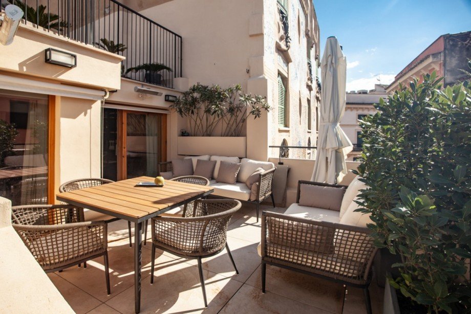 Terrasse Penthousewohnung Palma