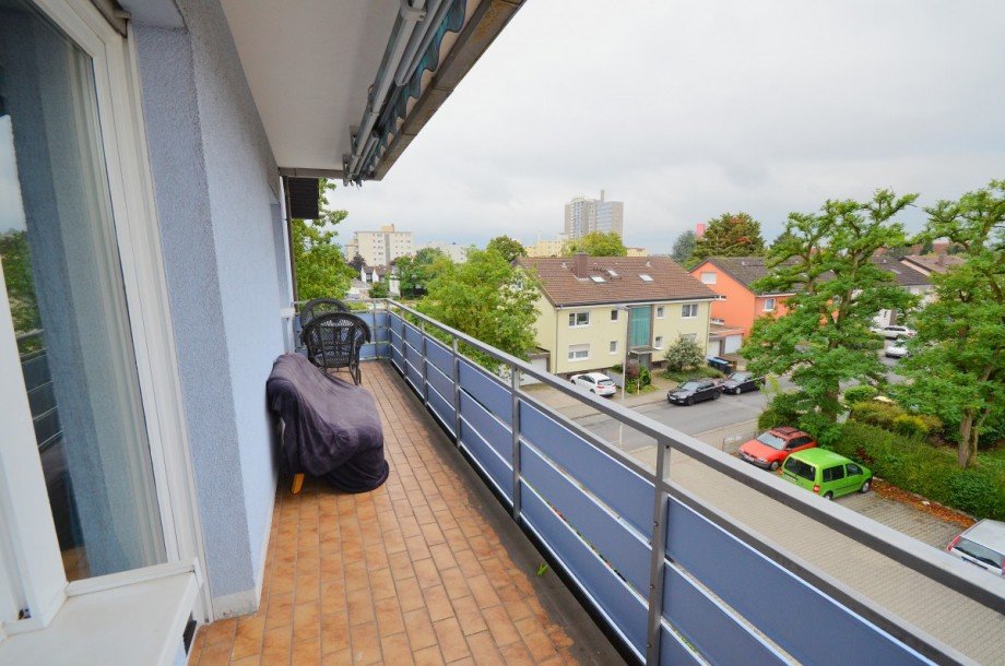 Balkon (Westseite) Etagenwohnung Neu-Isenburg