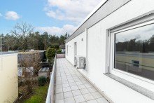 Balkon Exklusive Penthousewohnung mit atemberaubendem Panoramablick in R�dermark