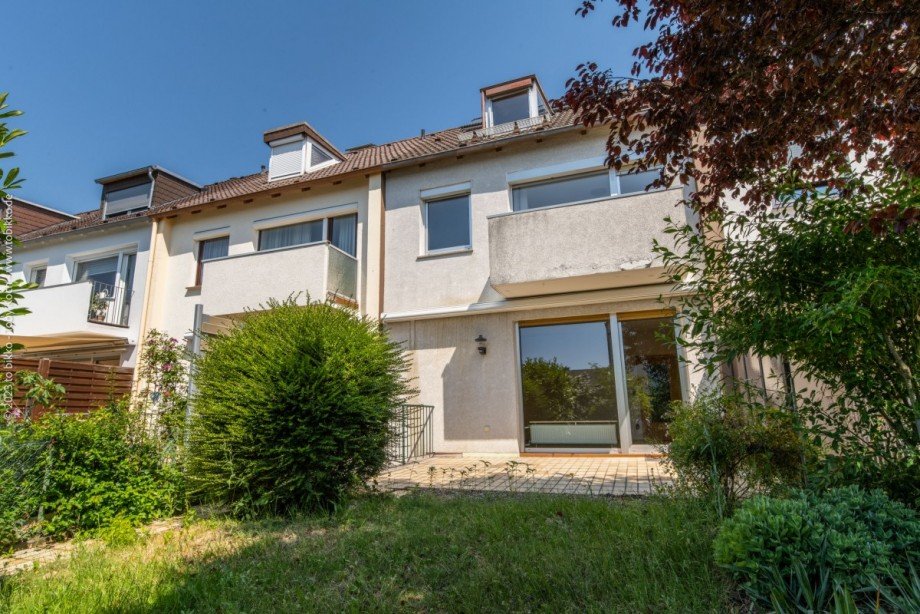 Gartenansicht Reihenmittelhaus Neu-Isenburg