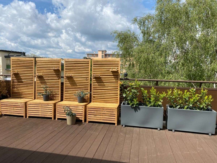 Dachterrasse Westen Penthousewohnung Neu-Isenburg