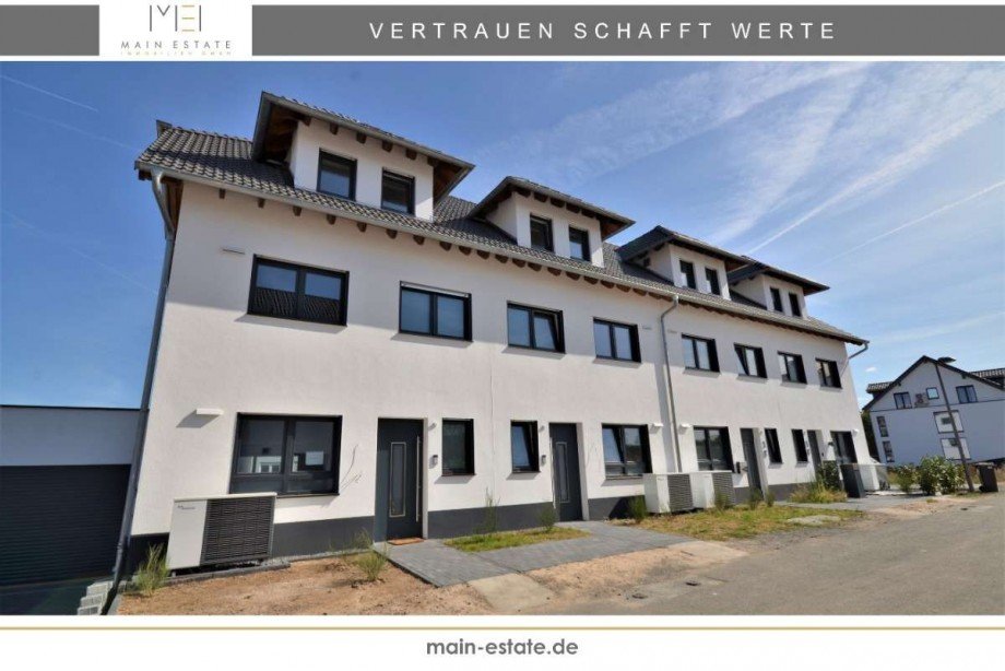 Stra�enansicht Reihenhaus Neu-Isenburg