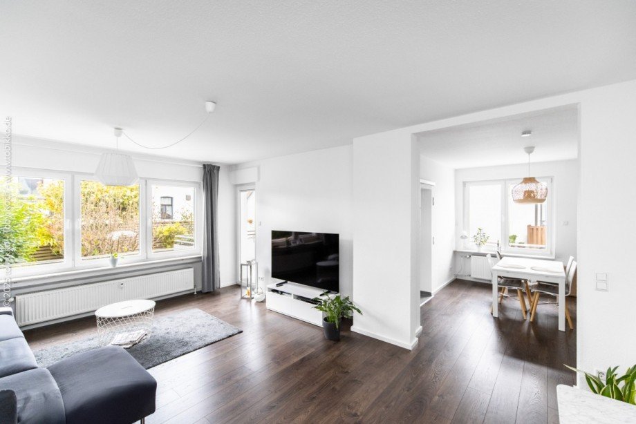 Wohnzimmer Erdgeschoss Zweifamilienhaus M�hlheim am Main