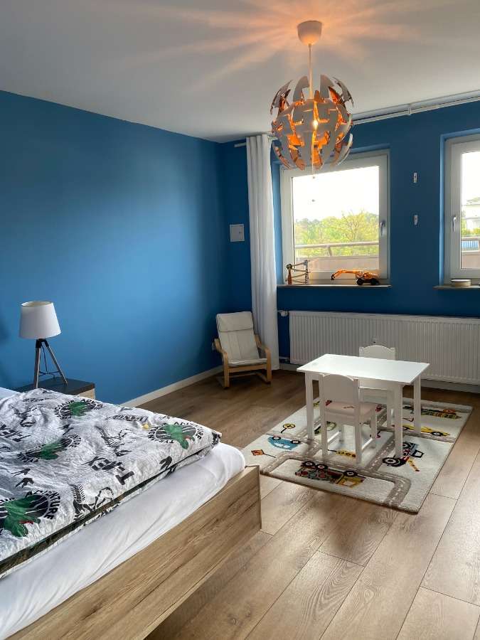 Kinderzimmer Ansicht Fenster Penthousewohnung Neu-Isenburg