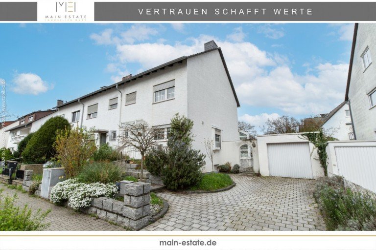 Stra�enansicht Neu-Isenburg Reihenendhaus Attraktives Reihenendhaus mit traumhaftem Garten und Garage in Neu-Isenburg