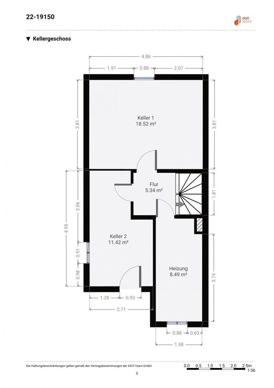 Grundriss KG Doppelhaush�lfte Neu-Isenburg