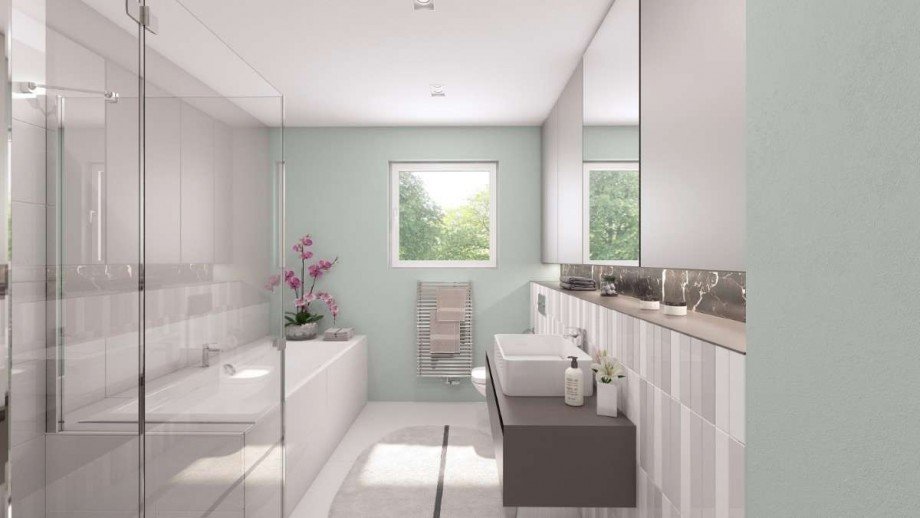Beispiel Badezimmer Penthousewohnung Offenbach am Main