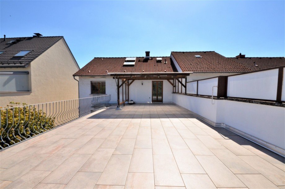 Terrasse Maisonettewohnung R�dermark