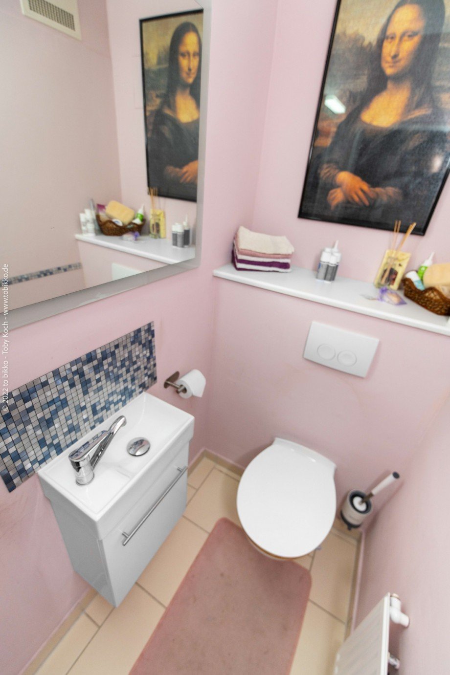 G�ste-WC Maisonettewohnung Neu-Isenburg