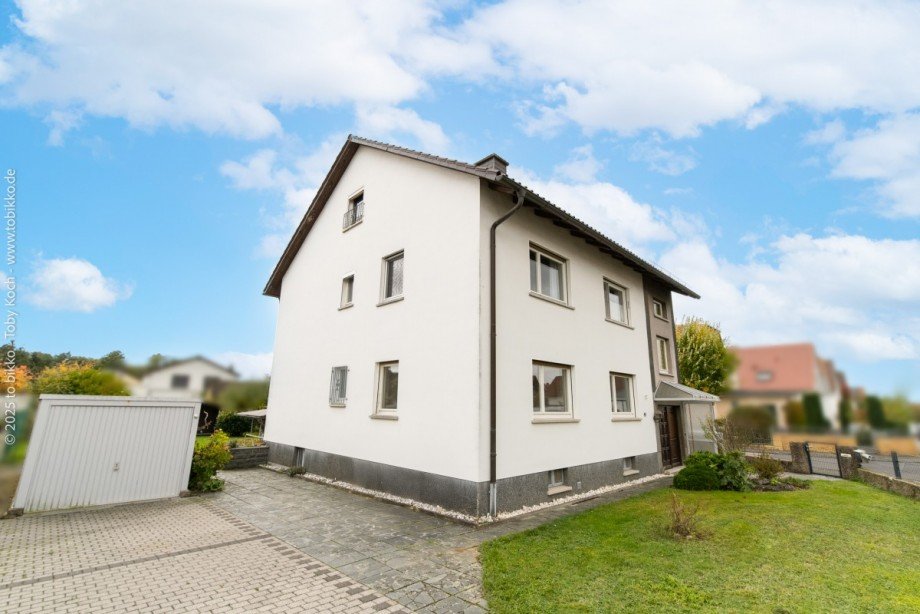 Hausansicht Zweifamilienhaus Florstadt