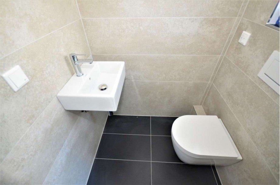 Beispiel G�ste-WC Reihenhaus Neu-Isenburg