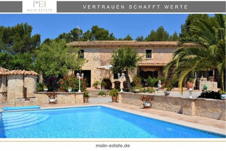 Finca und Pool Calvi� Einfamilienhaus Wundervolle Naturstein-Finca mit langer Tradition in Calvia