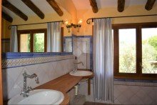 Badezimmer Traumhafte Finca mit 2 G�steapartments auf Mallorca (Lloseta)