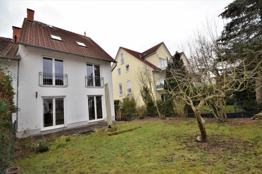 Gartenansicht Doppelhaush�lfte R�dermark
