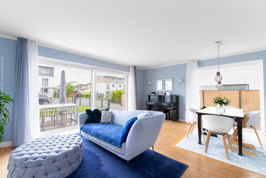 Wohnzimmer Doppelhaush�lfte Dreieich