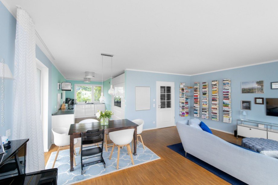 Wohnzimmer Bild 2 Doppelhaush�lfte Dreieich