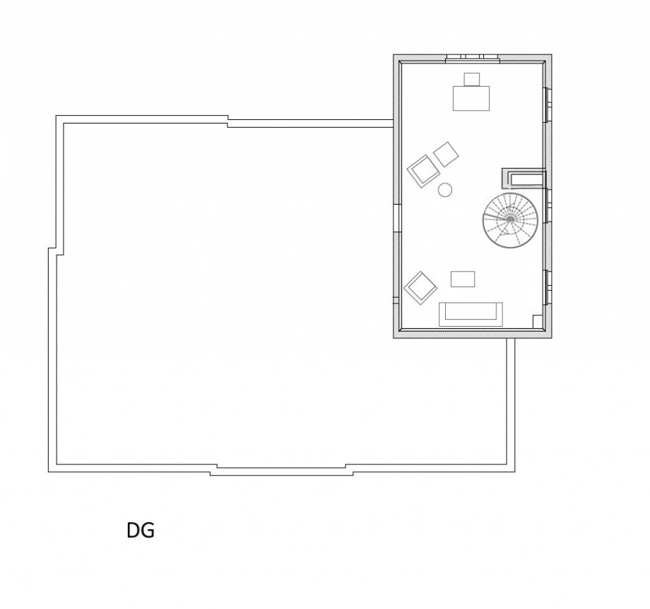 Grundriss DG Maisonettewohnung Dreieich